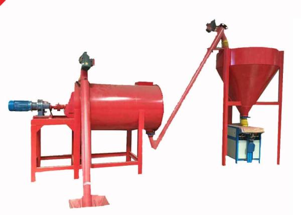 1-10 Ton / Batch Ribbon Mixer Machine Cement Mortar Mixing 220-440V