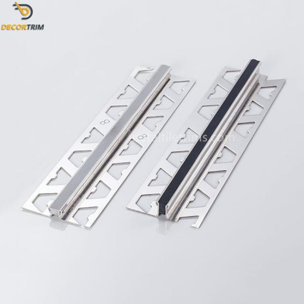 Stainless Steel 201 Expansion Joint Profile Strip 8k Mirror Finish