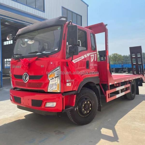 DFAC DongFeng Flat Bed Truck Tow Truck Heavy Duty Flatbed Werker Tow Truck