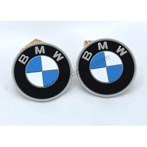 Изготовленной на заказ резиновой PVC BMW логотипа выбитый заплатой латает для шляп