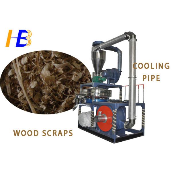 Tree Brances Powder Mills Equipment , Wood Plastic Pulverizer Machine For Powder