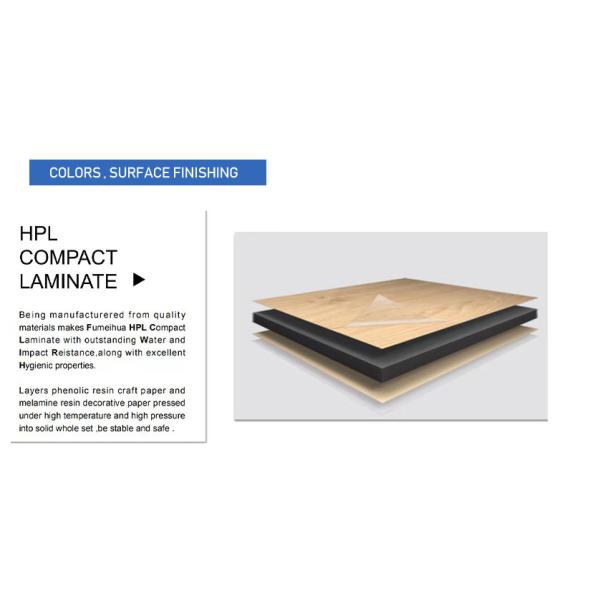 1220 X 2440mm Commercial Bathroom Stall Partitions 1510 X 2440mm