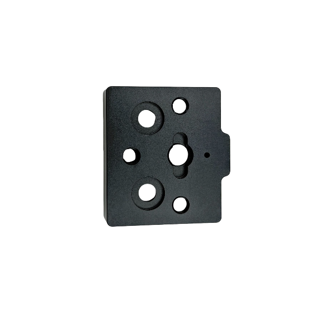 CNC Precision Machined Aluminum Alloy Structural Component Multi Hole Mounting Bracket