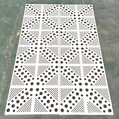 1.5mm To 5.0mm Perforated Aluminium Cladding Panels For Architectural Facade Decoration