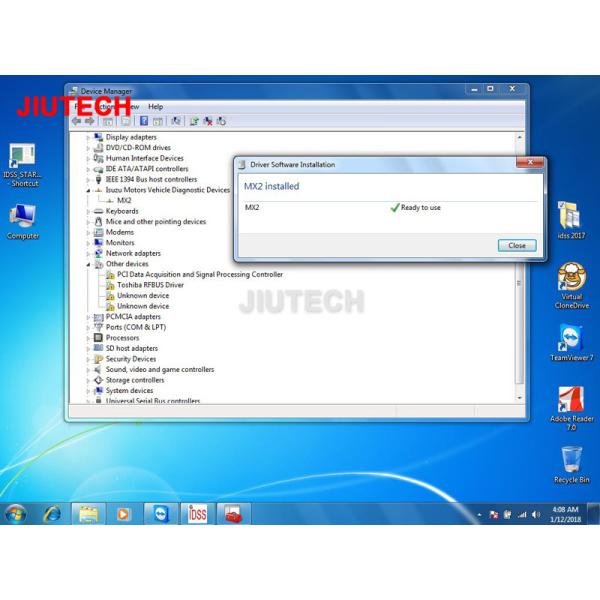 ORIGINAL heavy duty truck diagnostic scanner ISUZU IDSS INTERFACE