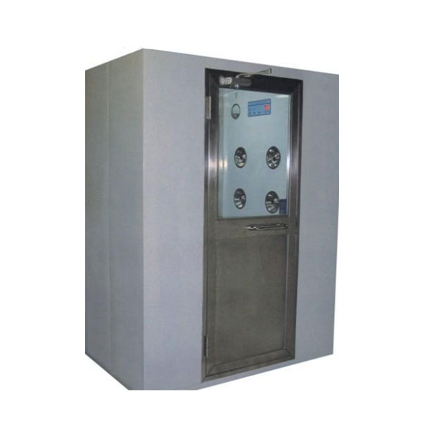 Cold Rolled Plate Cleanroom Air Shower Automatic Single / Double Door