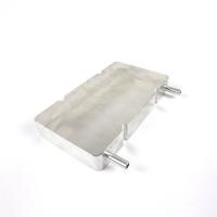 Conector líquido da agitação da soldadura de fricção da placa refrigerando do bloco FSW