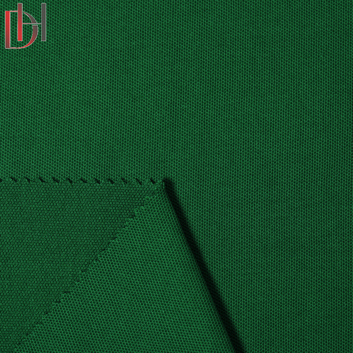 Wholesale Breathable Double Pique Fabric 63% Cotton 37% Polyester 210gsm For Garment Factories