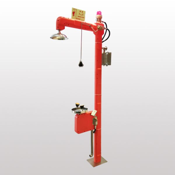 Anti-Freeze Emergency Shower and Eyewash Station with 120-180L/min Flow Rate and ANSI Z358.1.2014 Compliance