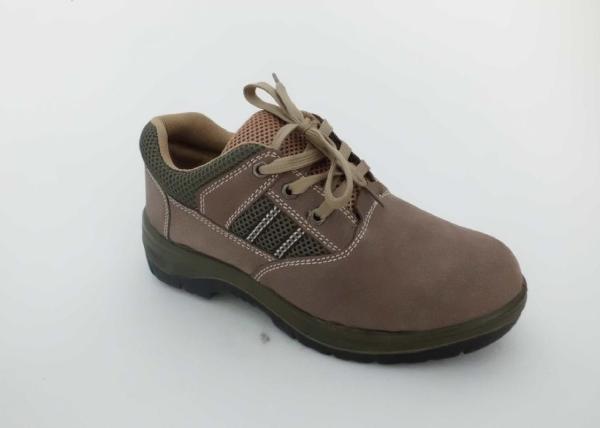 Men's Style ESD Safety Industrial Work Shoes , Safety Solutions Steel Toe Shoes
