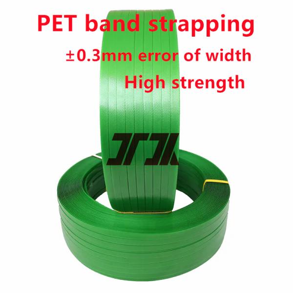 9-32mm Green Packaging Pet Strapping with Durable and Versatile