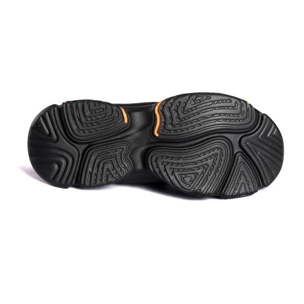 Unisex Tejido negro de corte bajo / calzado resistente cordones hasta el dedo de acero Calzado de seguridad de madera