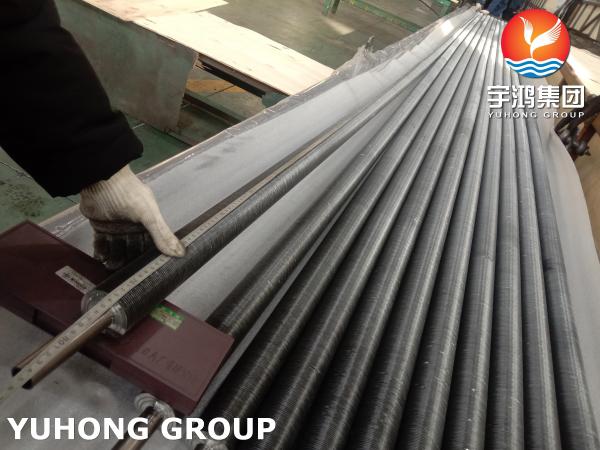 Monel 400 tubo de aleta extrudido para enfriador de aire