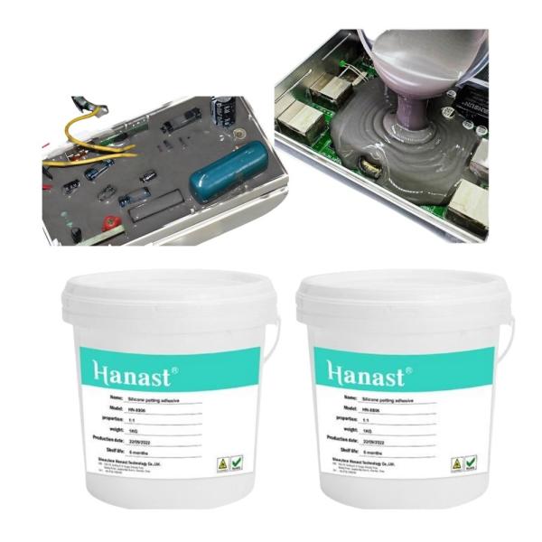 Bulk Insulated Thermal Potting Material Compound Glue For Sensitive Electronic Components