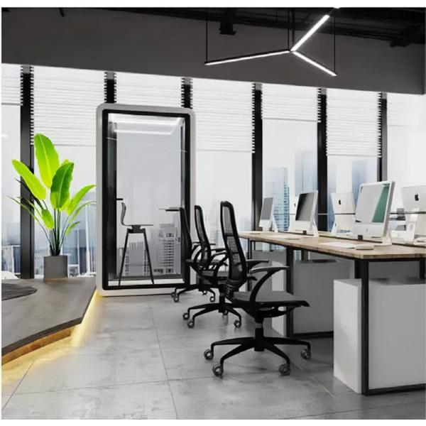 Aluminum Frame Acoustic Booth Sound Proof Portable Room CE Certified