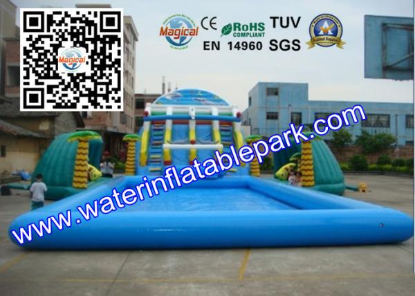 Largest Indoor Floating Inflatable Water Park For Summer Beach Sports Games