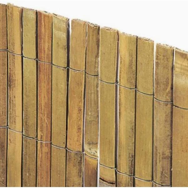 Durable Split Bamboo Fencing Slat Privacy Screen Roll for Outdoor Landscaping and Patio Decor