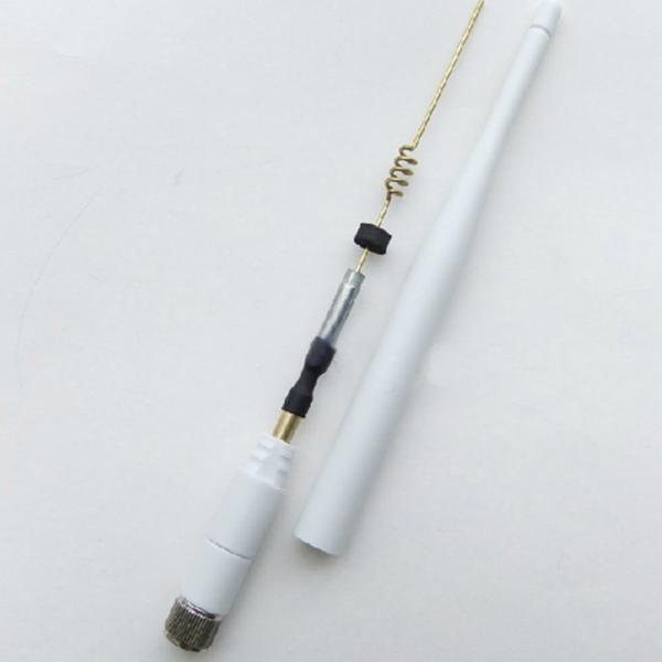 2.4ghz White Black Wifi Rubber Antenna With SMA RPSMA connector for Modem Router Booster