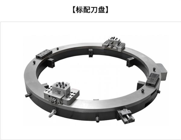 ISO Portable Edge Pipe Cutting Machine , Pipe Cutting And Beveling Equipment