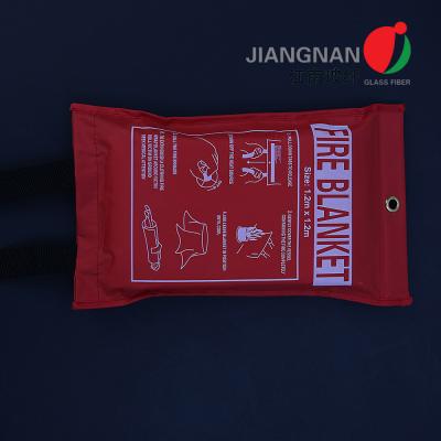 430gsm 1.2*1.2m E-Glass Woven Fire Resistant Blanket Asbestos Fire Blanket For AS /NZS 3504 Approved