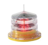 luz de obstrucción roja de los aviones de la intensidad reducida 2W 5.5V de los 5km
