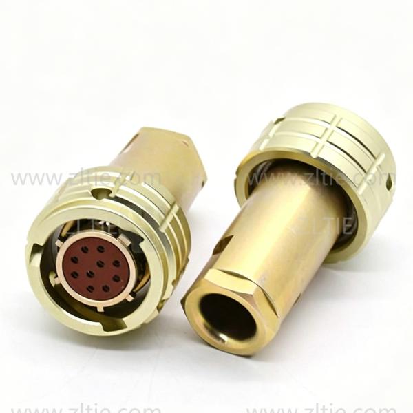 ZH127 Series Connector Shell Size 14 10pin Female Plug with Straight Tail Attachment – СНЦ127-10/14РП126-1-В