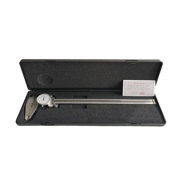 Precision Ground 0-300mm Dial Caliper With Depth Gauge And Step Measurement