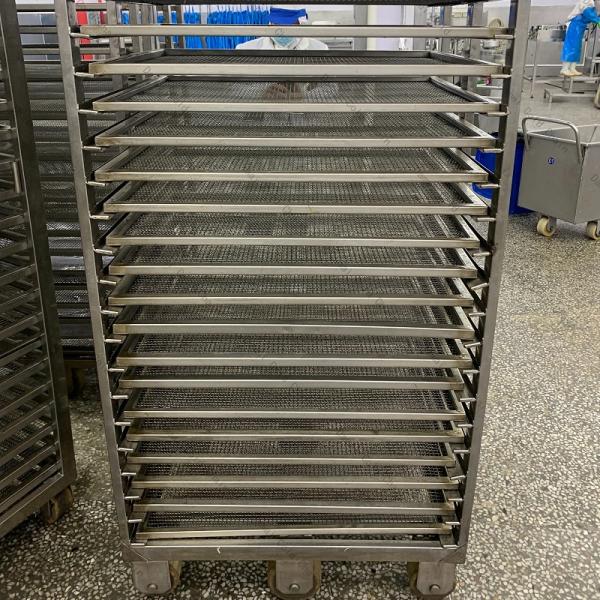 1000kg/h Automatic Tunnel Blast Freezer For Frozen Food Processing