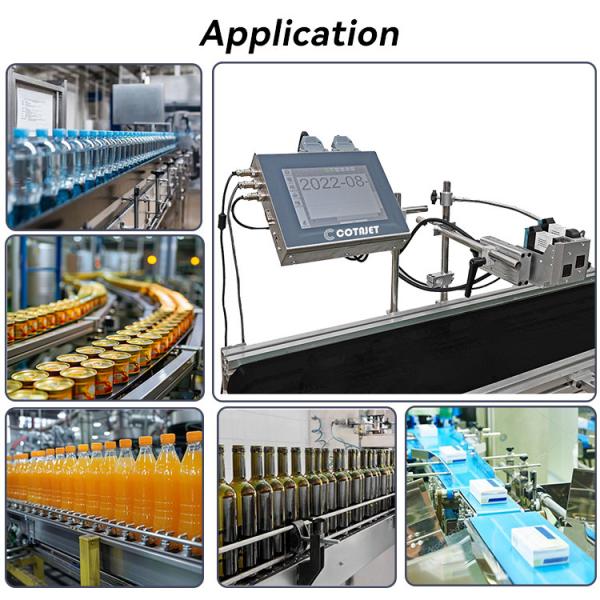 Industrial Thermal Inkjet Printer For Marking And Coding On Pharmaceutical Products