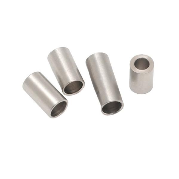 M5 M6 M8 M10 Custom Machining Parts ZINC PLATED Stainless Steel 304 Wear-Resistant Hollow Cylindrical Spacer Sleeve Bushings for Shaft
