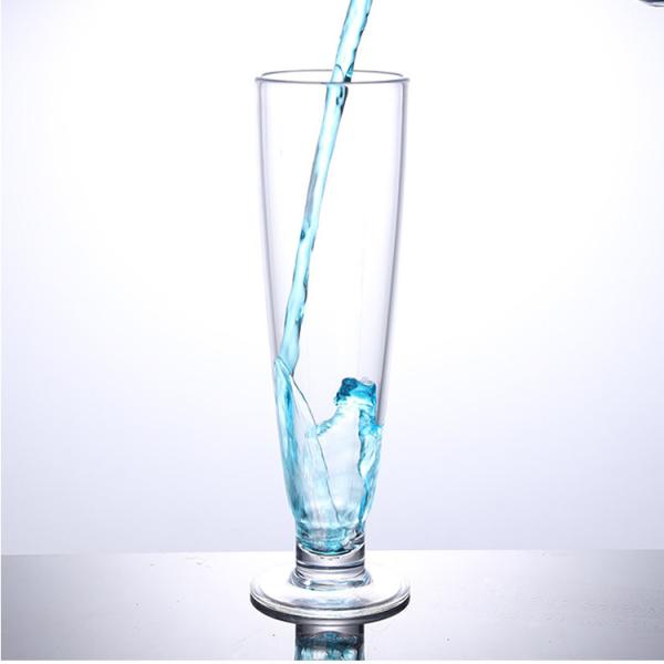 Shatterproof Reusable Sling Plastic Martini Glass Juice Cup 350ml 12oz