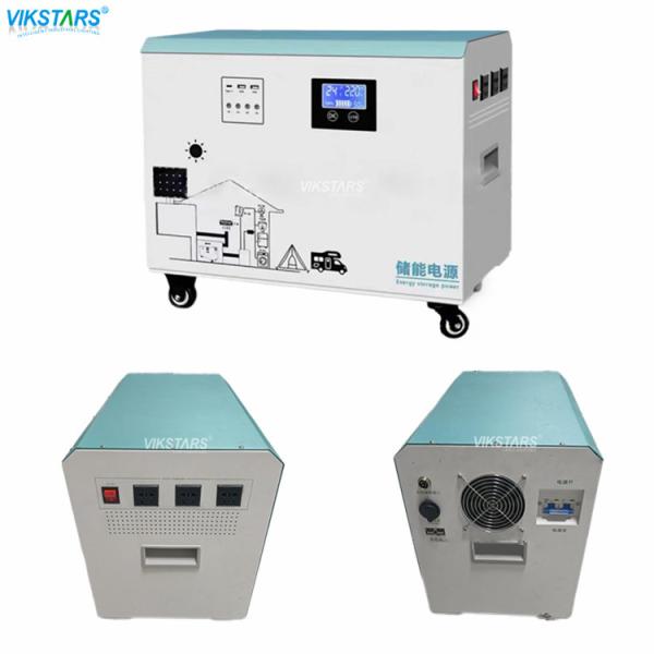 3000w портативная емкость батареи электростанций 3000WH с дисплеем напряжения тока цифровым