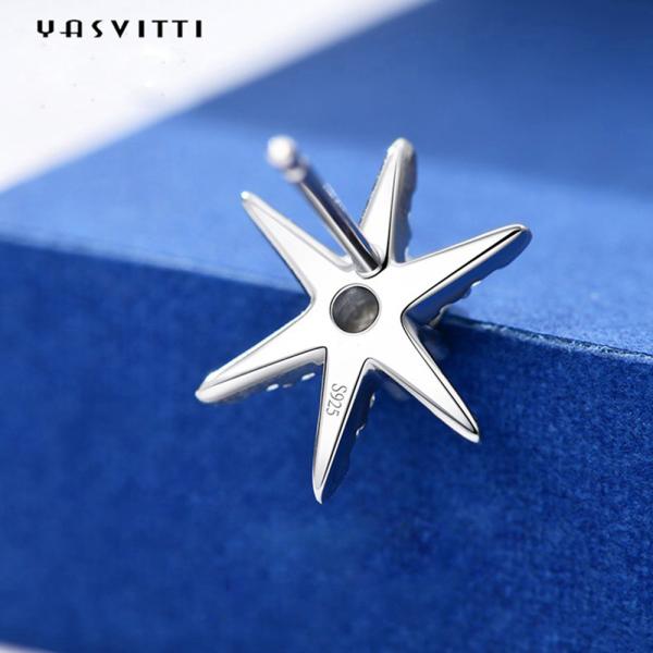 серьги Tassel диаманта звезды серег S925 ювелирных изделий 0.1oz 73.5mm стерлинговые серебряные серебряные