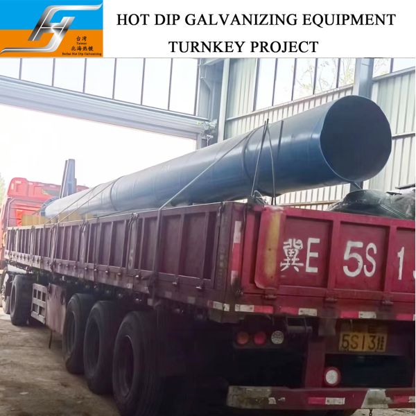 Customized Automatic/Semi-automatic Hot Dip Galvanizing Production Line with Environmental Protection for Steel Structures