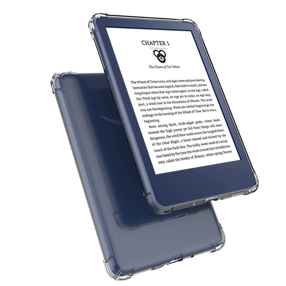 Clear TPU Protective Case for Kindle Paperwhite 12th Gen Scribe 2025 Shockproof Ultra Slim Anti-Scratch Shell OEM ODM Laudtec