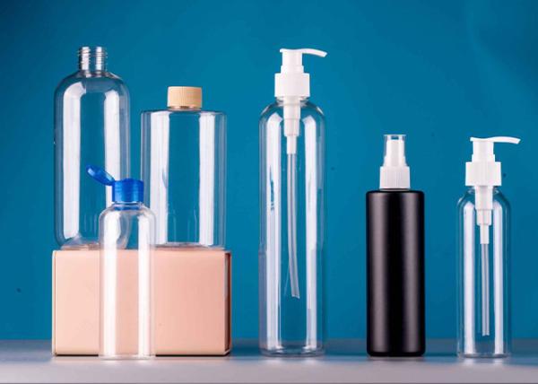 280Ml Black Empty Plastic Bottles , Refillable Cosmetic Bottles, Sprayer Containers for Toner