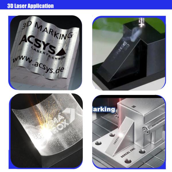 0.5MM Depth IPG Mini Laser Engraver Machine 7000MM Marking Speed For Metal