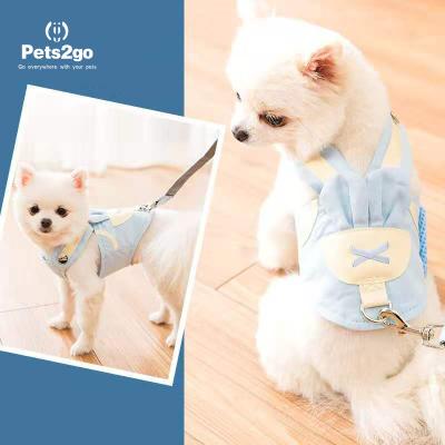 Trela fácil tecida Pets2Go do cão da caminhada da sarja do sanduíche