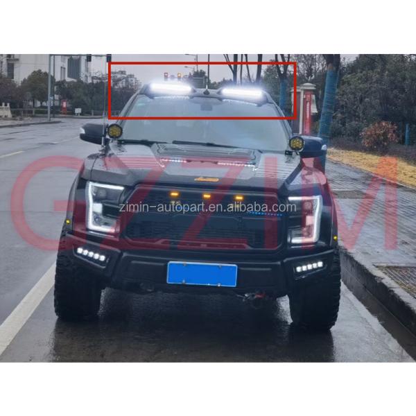 Ford Ranger 2012 Черный крышный фонарь Замена ABS передняя крыша светодиодный комплект