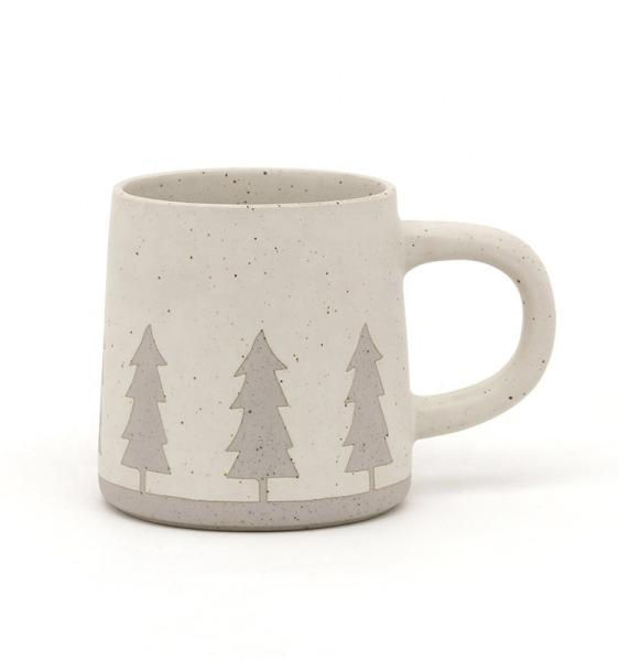 Coffee Mug Garden Handmade Christmas Coffee Mug Ceramic Stoneware Mugs Gift 3D Silk Print