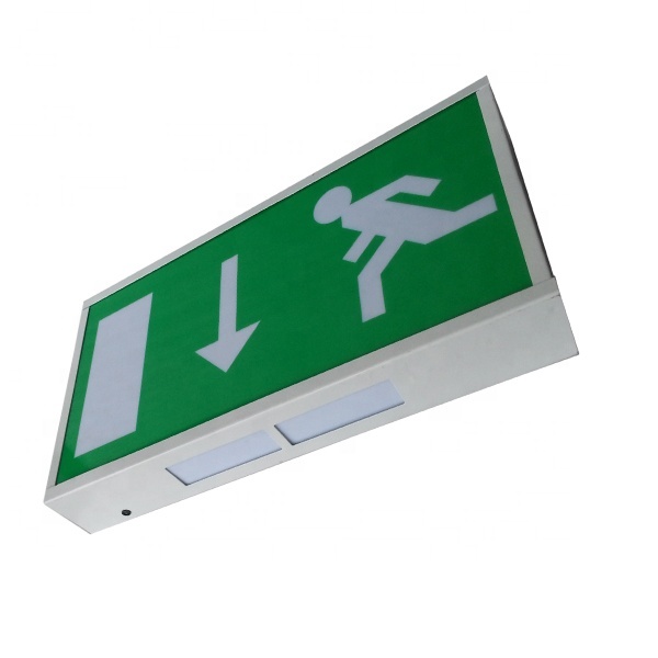 3W LED Emergency Exit Sign with 3-Year Warranty and 180 Minutes Emergency Time Rechargeable LED Emergency Light