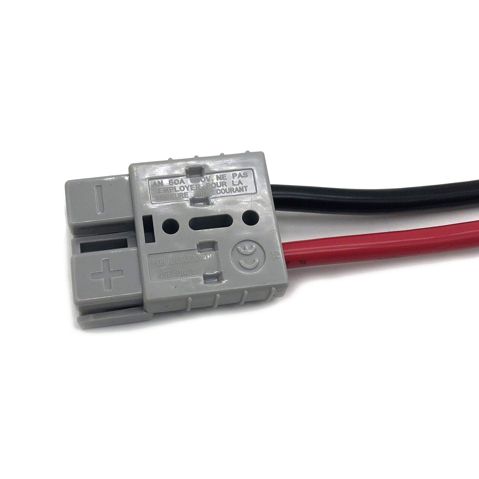 50A Grey Power Style Plug Extension Lead – 1.5M Heavy-Duty Battery Cable