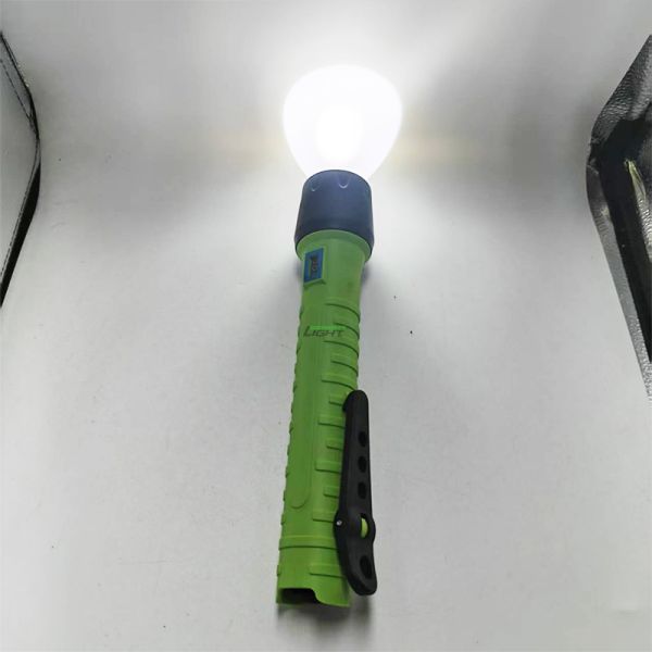 Magnetic USB Rechargeable Led Flashlight Rescue  Camping Mining Torch 6400mAh 5W Impact Resistant Torch Light