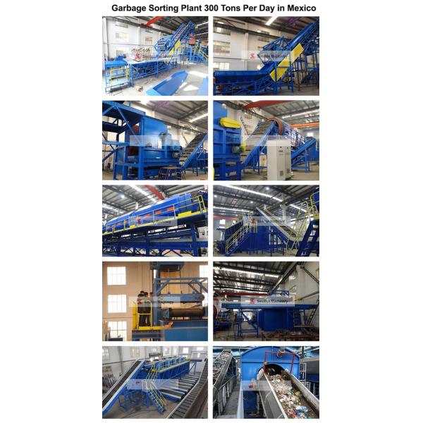 Large Capacity Stationary Waste Composting Machine with Convenient Hopper Storage Bin