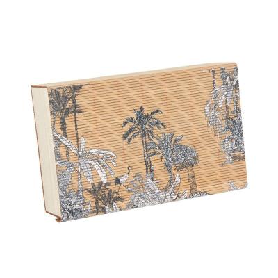 Chinese Style Classic Lidded Wooden Box Bamboo Jewelry Box Eco Friendly