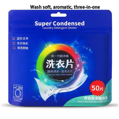 Household Laundry Soap Sheets Fragrance Laundry Detergent Strips
