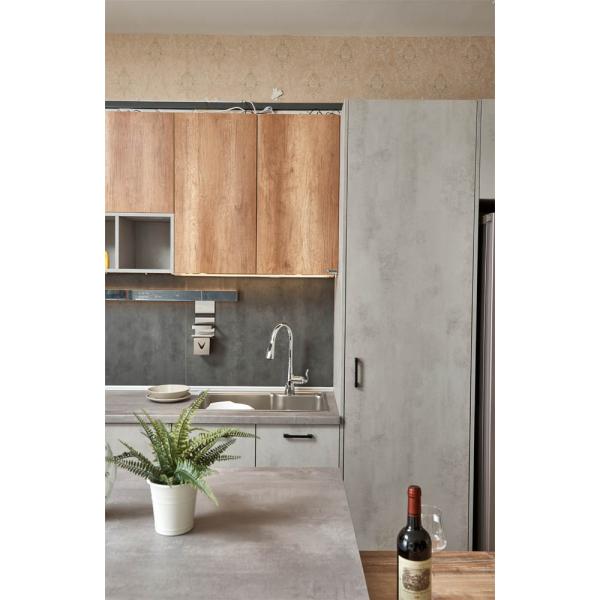 Modern design waterproof aluminum MDF Modular Kitchen Cabinets