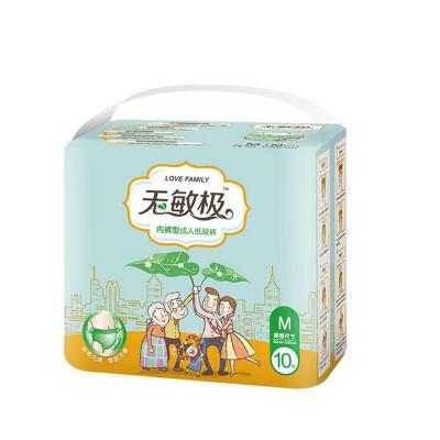 28-40 Inches Waist Size Soft Backsheet Adult Diapers For Women And Men