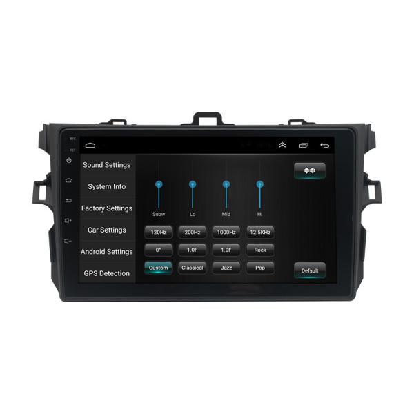 Android 10 9 2005 Toyota Android Radio Android Head Unit For Toyota Corolla 32GB