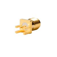 Conector Fêmea Revestida em Ouro Direto Para PCB Montar Conector de Antenna Wifi